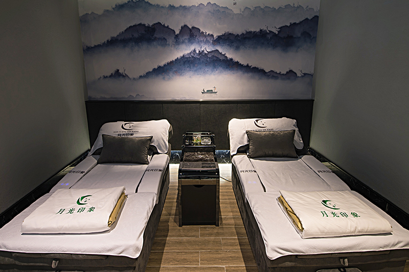 月光养身会所休闲房